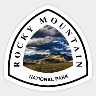 Rocky Mountain National Park shield Sticker